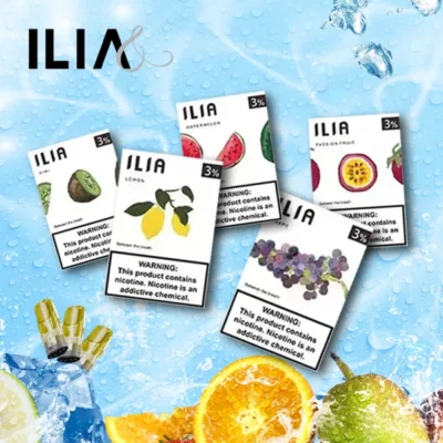 ILIA電子菸煙彈一代通用發光透明彈