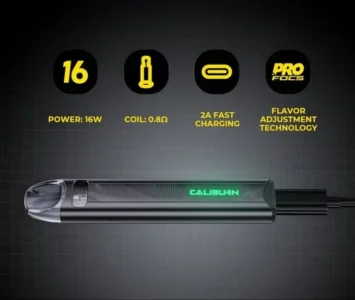 原裝正品 UWELL Caliburn A3 咖哩棒 – A3 注油主機套裝 / A3 空倉(4入組) 3 UWELL