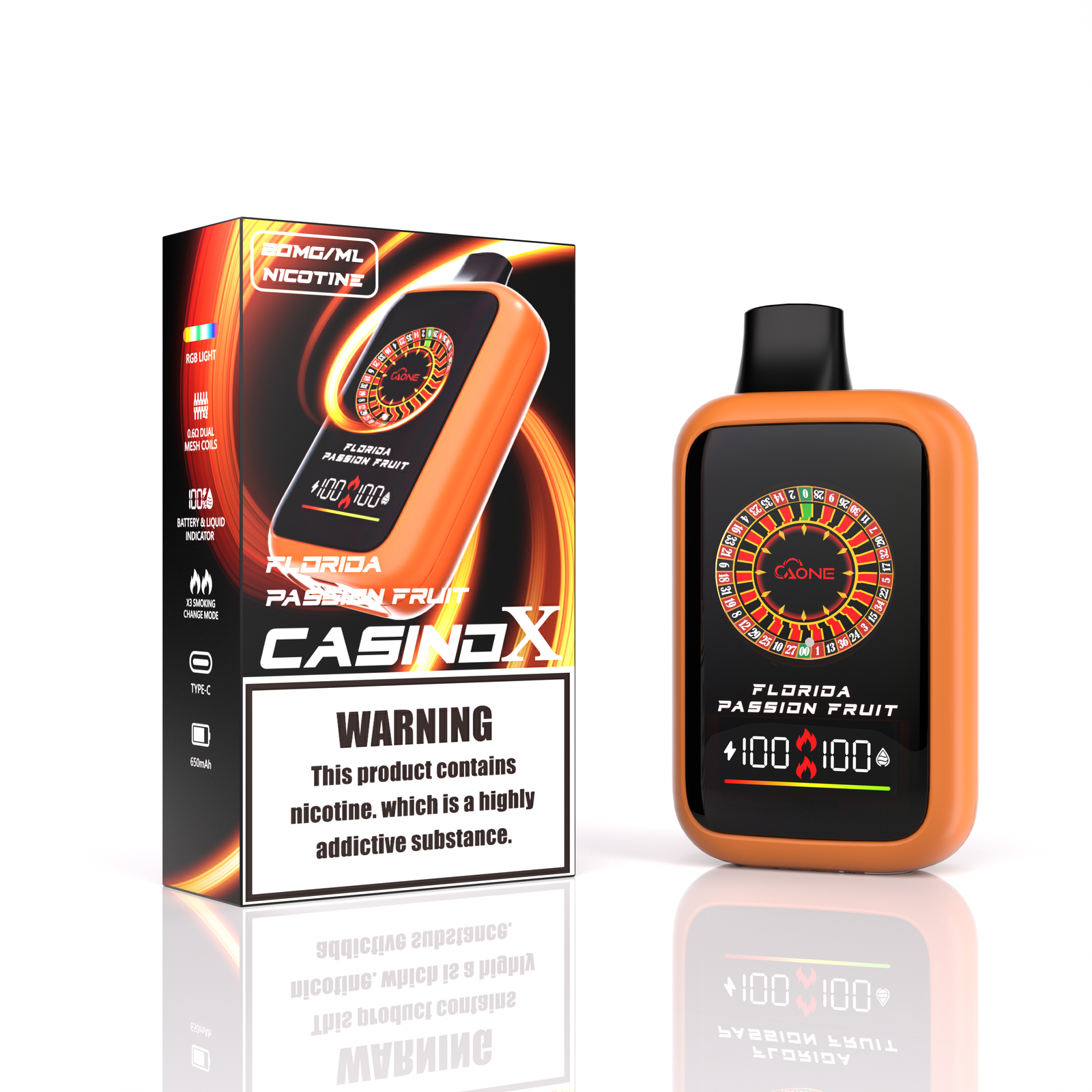 AONE VAPE CasinoX 16000口一次性電子煙 高容量持久續航雙倉口味切換 1 AONE VAPE – CasinoX 16000口 賭場拋棄式電子煙